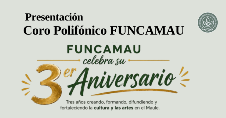 Presentación Coro Polifónico FUNCAMAU