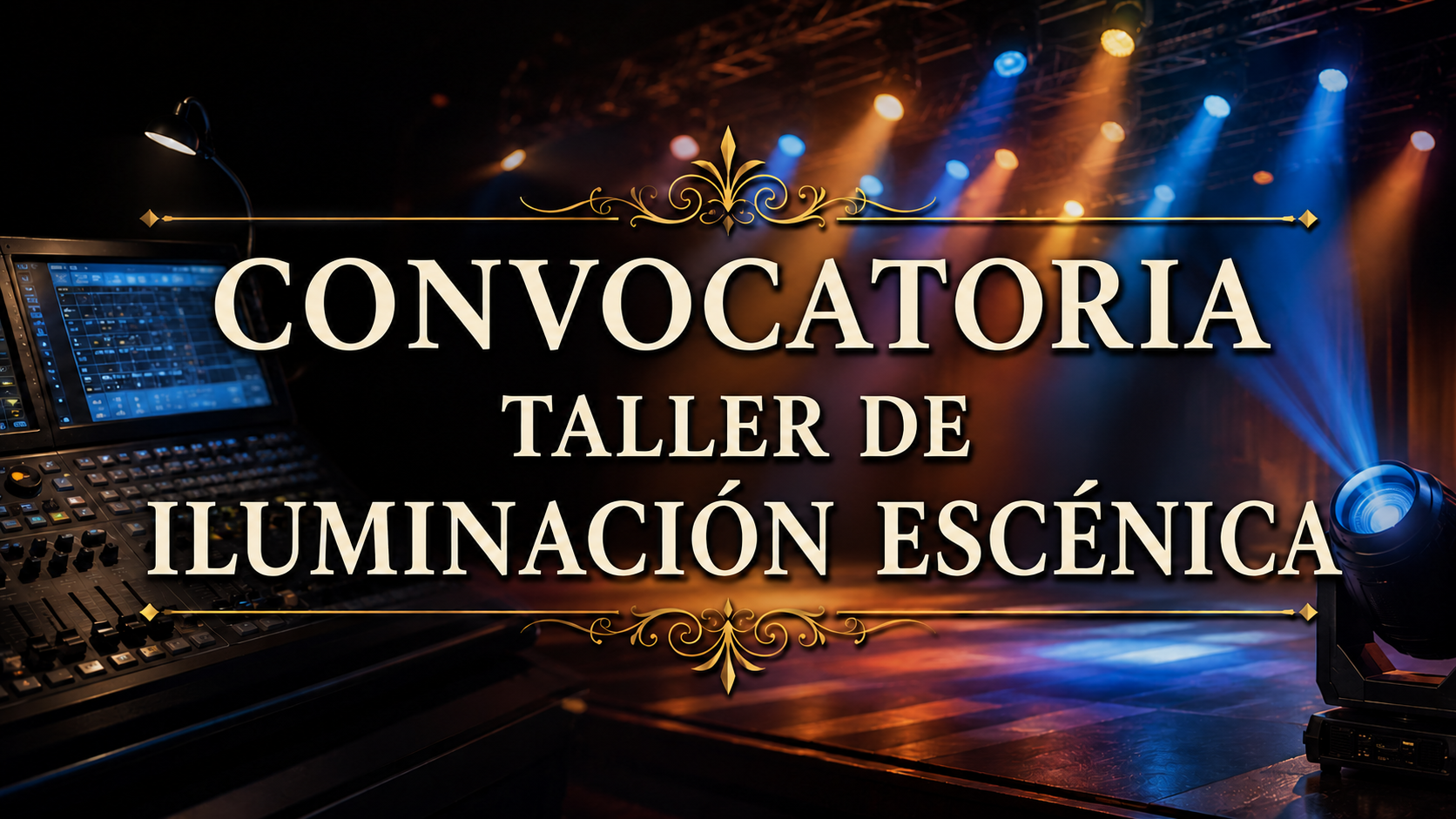 TALLER DE ILUMINACIÓN ESCÉNICA