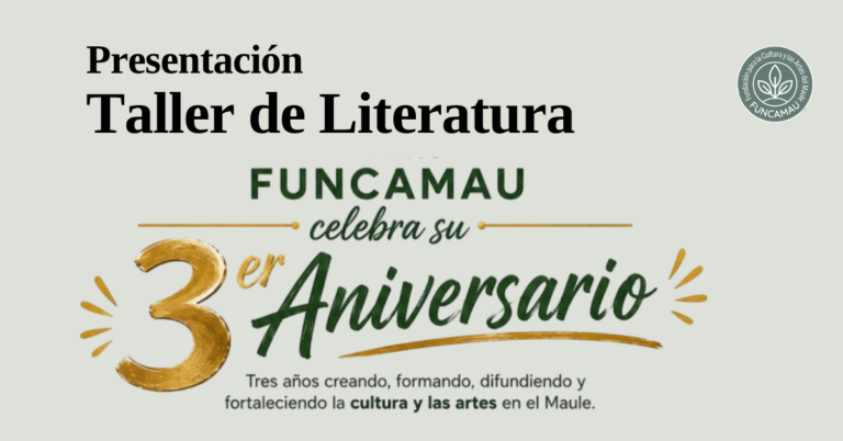 Presentación Taller de Literatura.